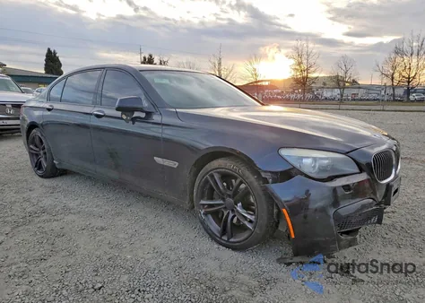 2012 BMW 740 Li z USA, uszkodzony, nr VIN WBAKB4C54CC577129